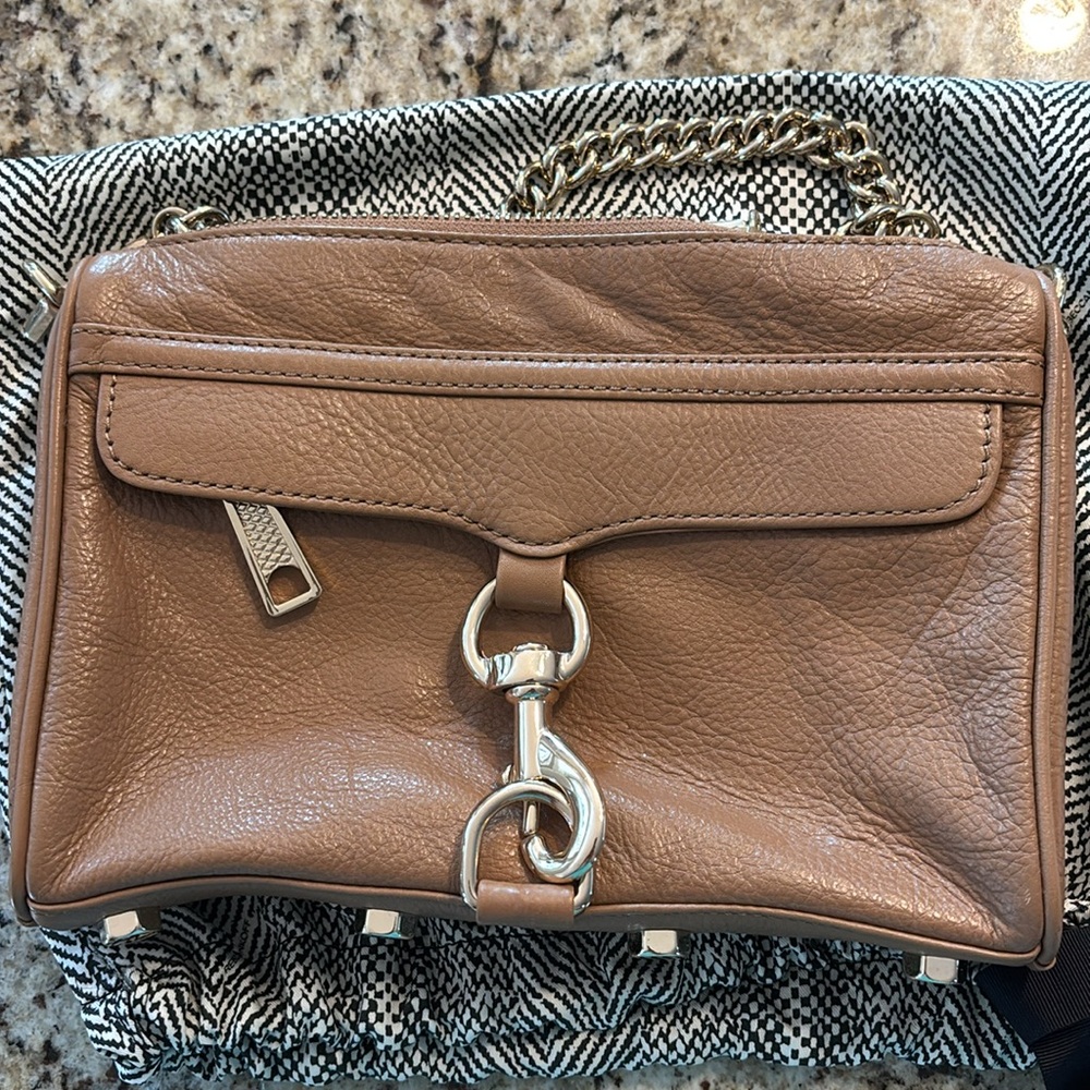 Rebecca Minkoff Mini MAC Crossbody Bag, Fatigue